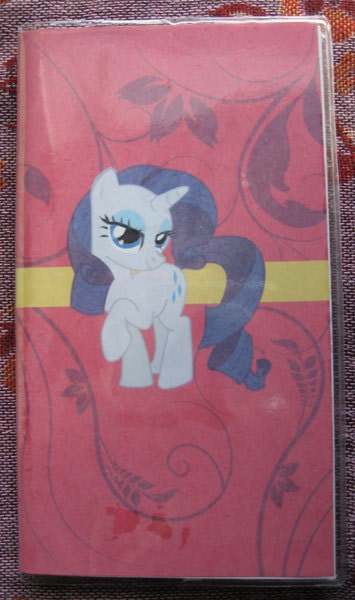 My Little Pony 2013 Weekly Planner calendar- Rarity or Twilight Sparkle