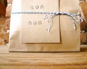 Three 1-dozen bags: classic vanilla organic handmade fleur de sel caramels