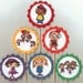 Little Einsteins Cupcake Toppers Set of 12 Birthday Party Food Picks