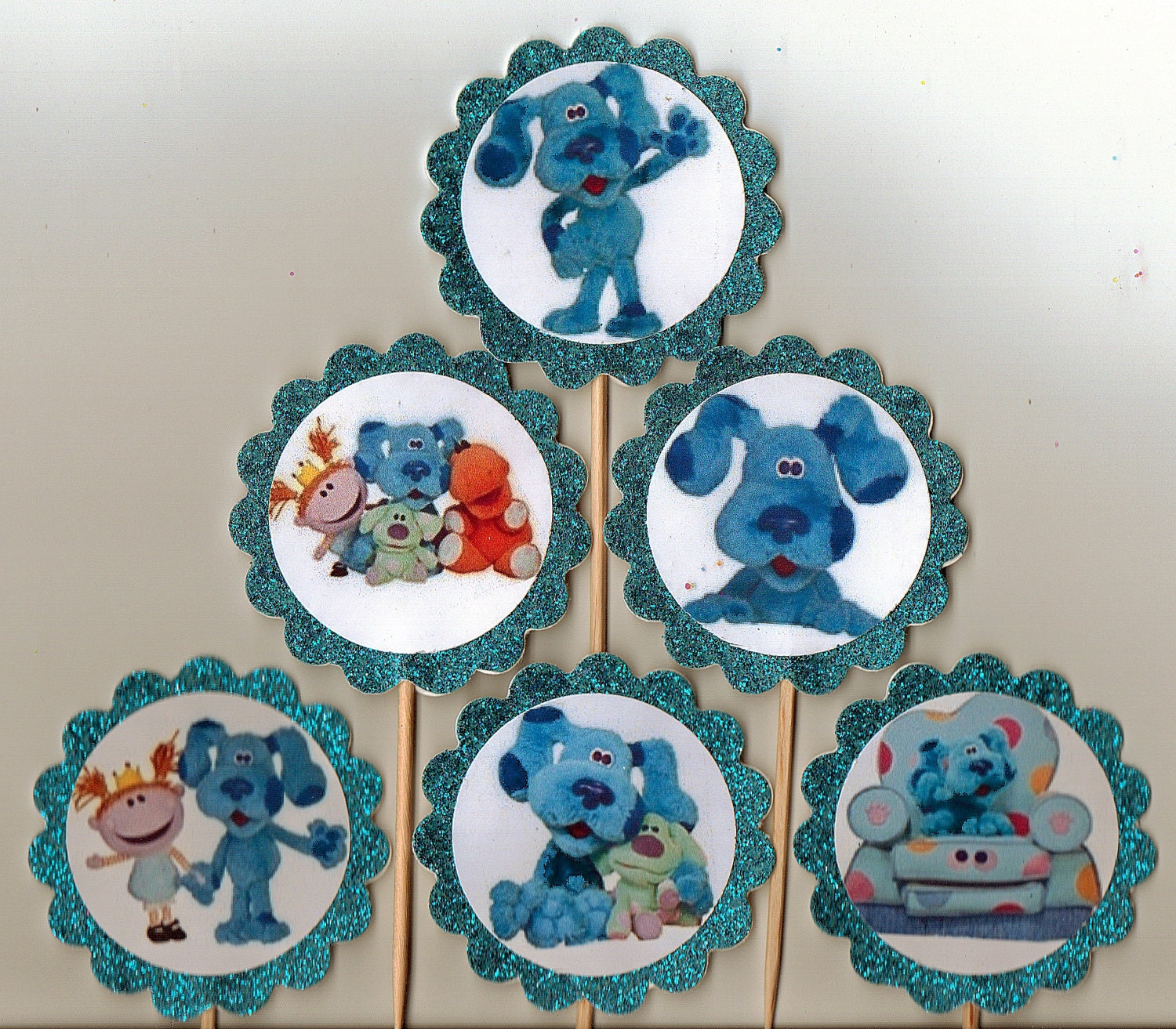 Blue Clues Cupcakes