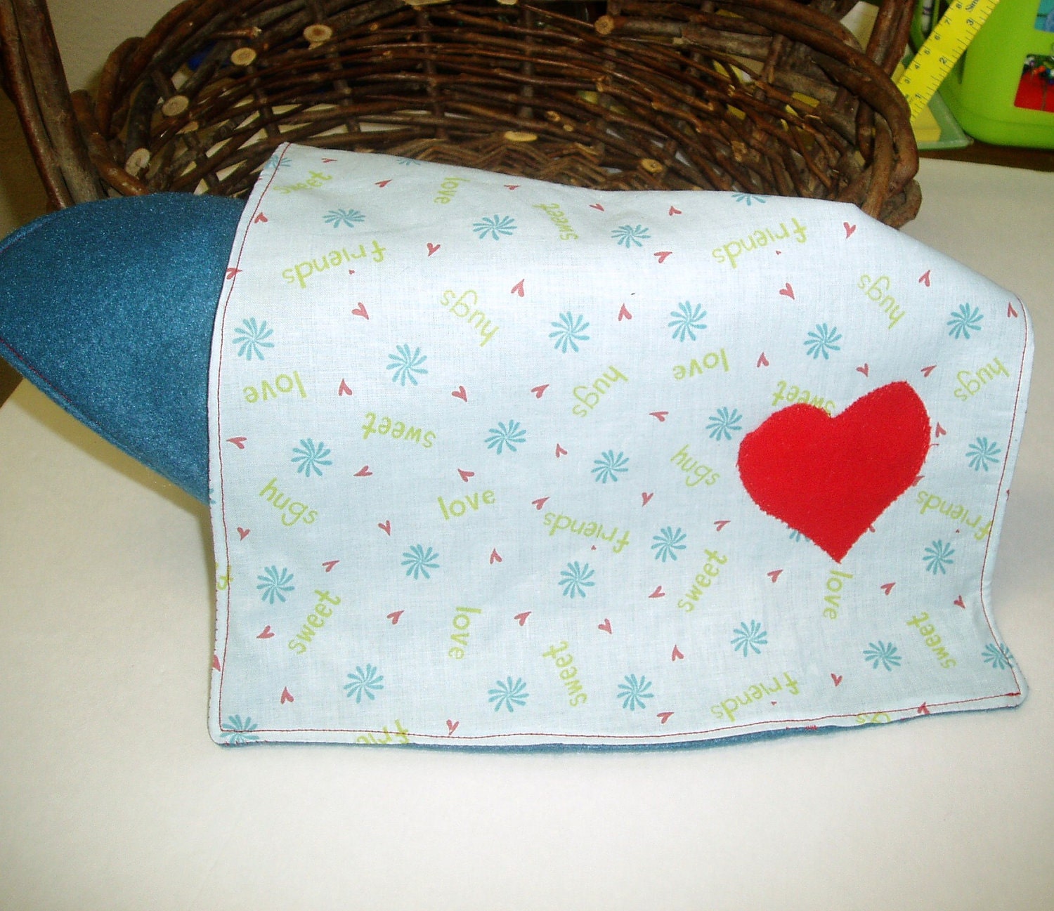 Burp Cloth - Sweetheart Applique