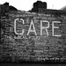 CARE Detroit Kid Rock's Music Video Backdrop 8x10 Fine Art Photography Black and White Modern Unisex Metropolitan Home Decor Wall Art