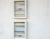 Distressed Modern Rustic Wall Sculpture - 9x12 Made To Order