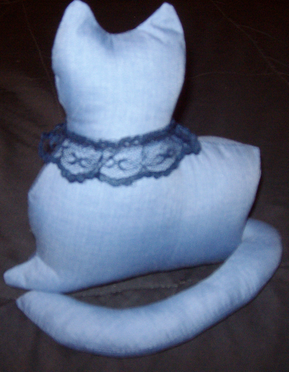 Blue Kitty Cat Window Sitter