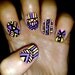 Vibrant Aztec/Tribal Fake Nails