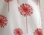 Coral Dandelion Home Decor Weight Fabric from Premier Prints - ONE YARD