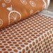 Organic Dottie in Orange - Mod Basics Collection from Birch Fabrics - ONE HALF YARD