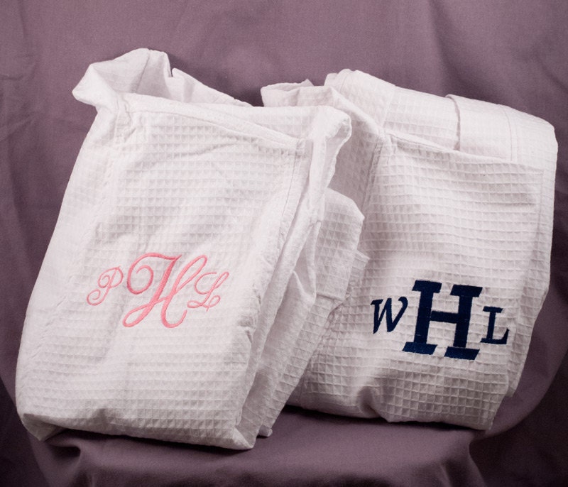 HIs & Hers Matching Robe Set Personalized