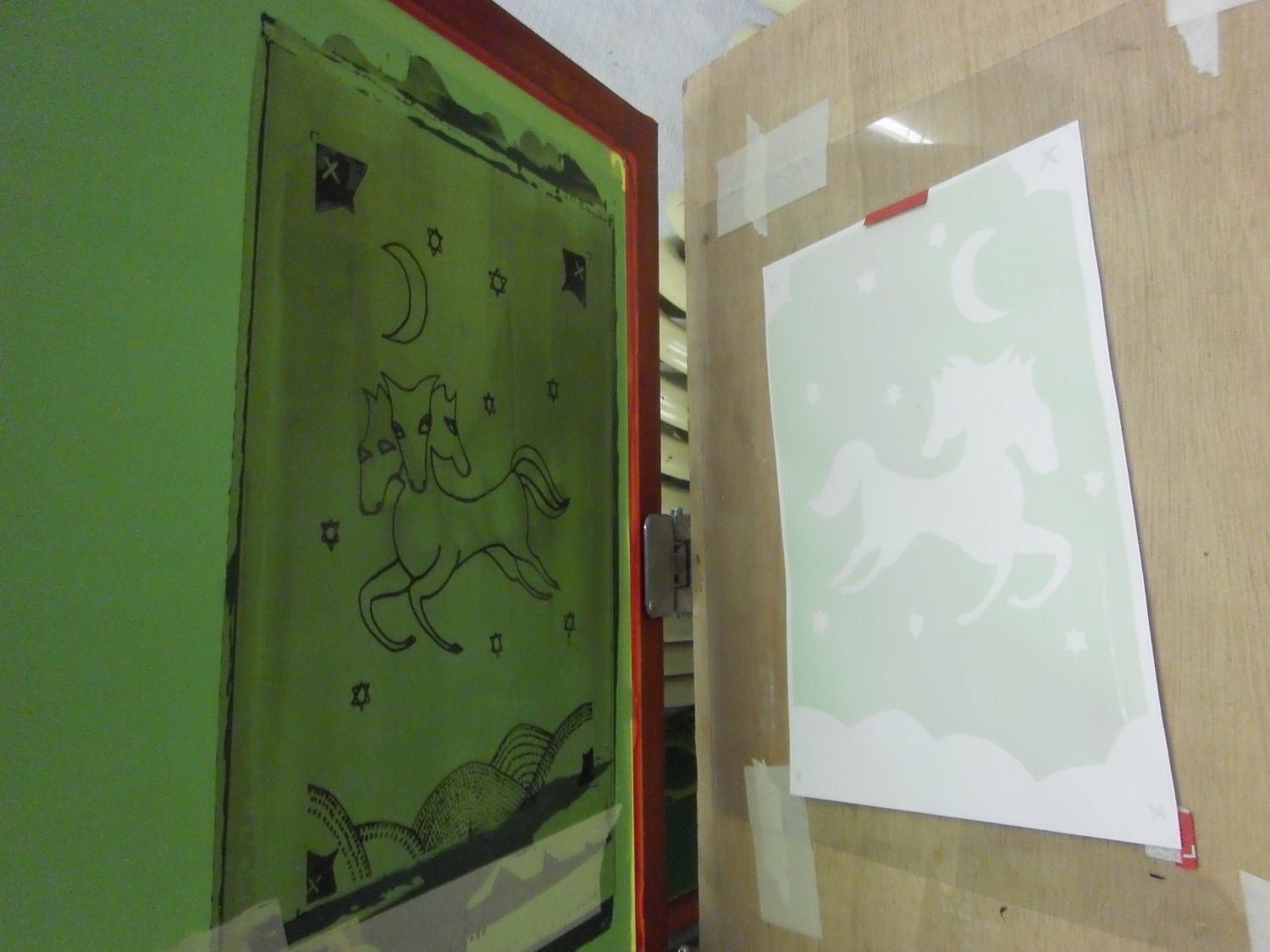 I ate too much-serigraphy