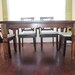 Farm Table with Turned legs