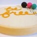 Hand Embroidery Hoop Art with Felt Balls - Be Free