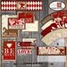 Valentine's Day Party - Complete Collection - Toppers, Bunting Banner, Favor Tags & More - Customized Printable (Vintage Inspired)