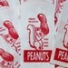 50 Retro Squirrel Peanut  Bags