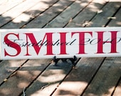 Handmade Custom Name Signs - Great Wedding or Baby Shower Gift