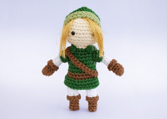 Link - Crochet Pattern (from "The Legend of Zelda")