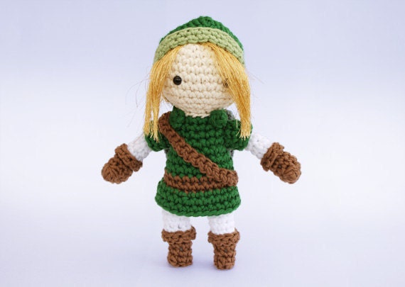 Link - Crochet Pattern (from "The Legend of Zelda")
