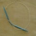 Vintage Boye Circular Knitting Needles Size 10 1/2 or 6.5mm Aluminum Tips Blue  18" Nylon Cable Made in U.S.A.