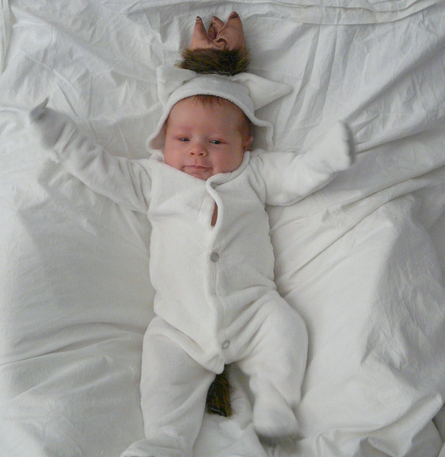 Baby Sleeper Adorable Handmade Max from "where the wild things are" infant/ baby sleeper