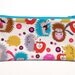 Hedgehog Zippy Pencil Case with Zipper / Birthday Party Favor / Make Up Bag / Cosmetic Bag /