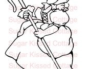 Digital Stamp - Mary Had A Little Lamb