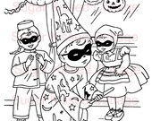 Digital Stamp - Halloween Party