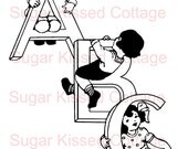 Digital Stamp - ABC Kids