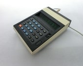 Vintage calculator from Europe 70s