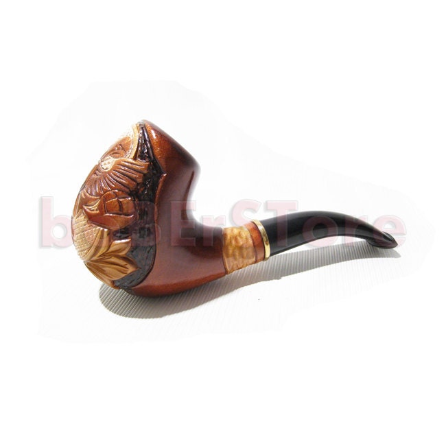 Glorious Pipe, Tobacco Pipe Carving Handmade Smoking pipe/pipes. New Design Wooden pipe/pipes Handcrafted "RUSSIAN EAGLE" Best Wood pipe