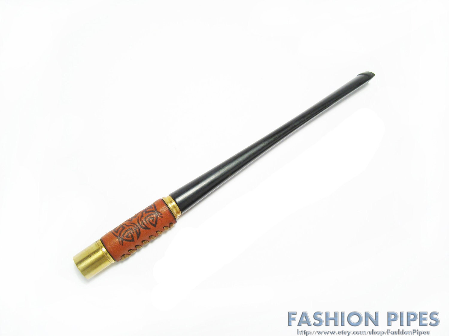 Women Cigarette Holder "Marilyn Monroe"  Red Leather Handmade 5.9"/150mm fits regular cigarettes