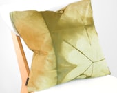 Tie Dye Green Pillow Cover - Contemporary Shibori - 18x18 inches - Avocado