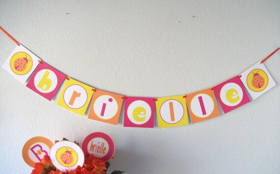 123, ABC Printable Banner, Fully Personalized and Customized Il_570xn
