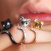 This Week ONLY - Till Stock last - Buy 2 Get 1 Free & 15% Coupon Code for all Shops items  - Beautiful Swarovski Crystal Cat Ring