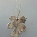 Free shipping - Vine Leaf, Sterling Silver  Handmade Earrings, Fall colors at the end of the Summer, woodland