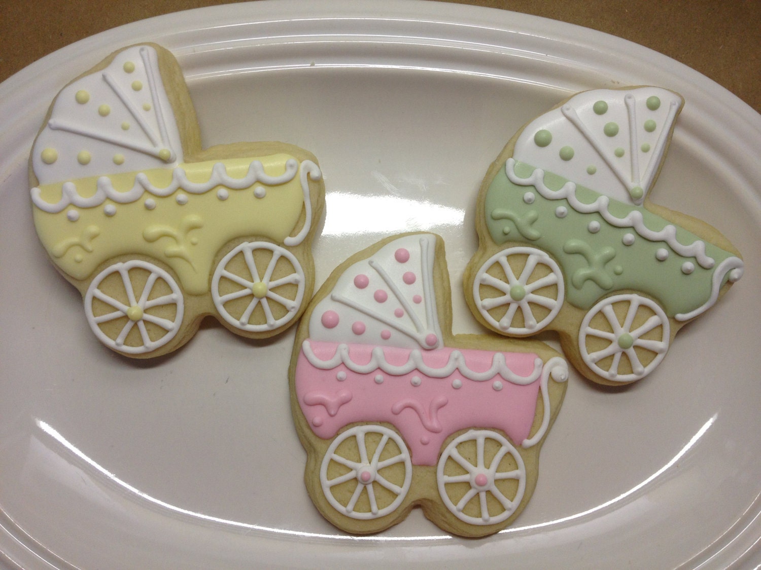 Baby Carriage Decorated Sugar Cookies Il_170x135