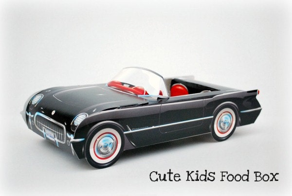 CARS Party Food Box - 5 Pack - Race Car Party - Hot Rod -  Food Box - Race Car - Lunch Box - Food Tray Cars