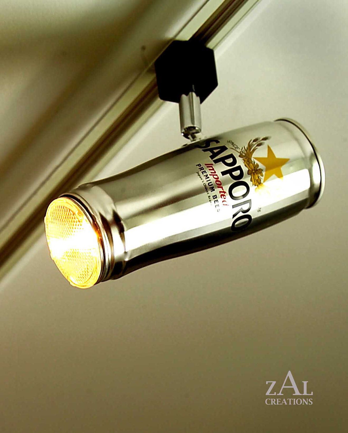 Beer can Track light / Track head