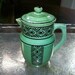 Art Deco Green Pitcher Germany LDBC Vintage Creamer