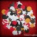 30 BLACK Disney Mickey Minnie Mouse Inspired Birthday Party Hats with Ears