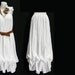 Size XS to 7X Handmade White Dress Hippie Bohemian Pumpkin White Cotton Strapless Maxi Long Womens Dress Code BH017