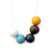 Handmade  round beads Necklace