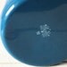 Beautiful Vintage FRENCH Petrol Bluel enamel Kettle