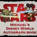 Star Wars autograph book with a personalized cover for your Disney vacation