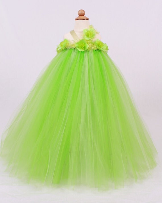 Flower Girl Tutu Dress - Pick Your Pizazz - 12 Month to 2 Toddler Girl - Customizable - Choose your own Color Il_570xn