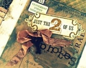 CUSTOM Wedding Scrapbook Country Farm Prim Vintage Shabby
