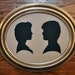 Hunger Games Silhouettes (Peeta and Katniss)