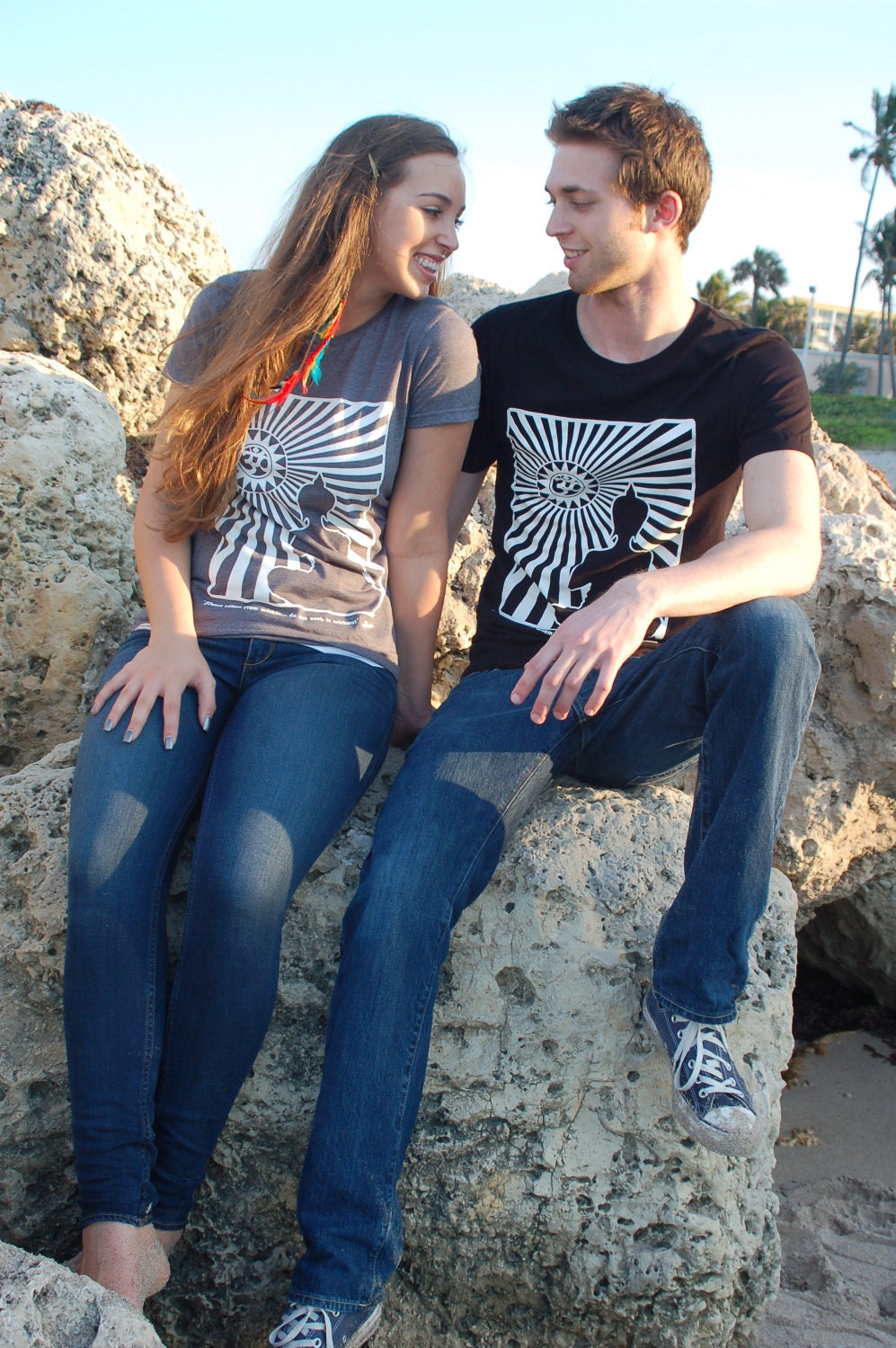 Women's Organic Tshirt, Size Small, Screenprinted, Eco Friendly, Handmade by UniverSoulWear, Ready to ship
