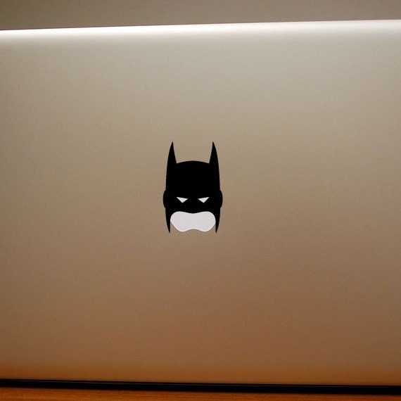Batman Mask Macbook Decal