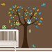 Vinyl Wall Decal Stickers Owl Tree Set Nursery Girls/Boys Baby