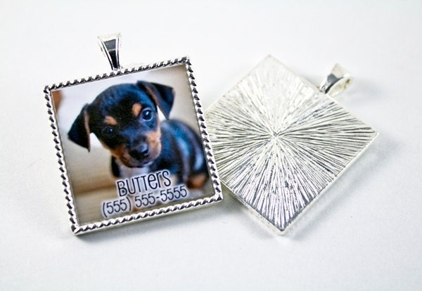 Photo Pet ID Tag - Design and Customize Your Own Pet Tag