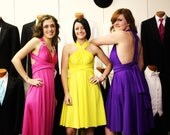 The ONE Dress multi wrap infinity wear convertible bridesmaids dress wear me again wedding gown